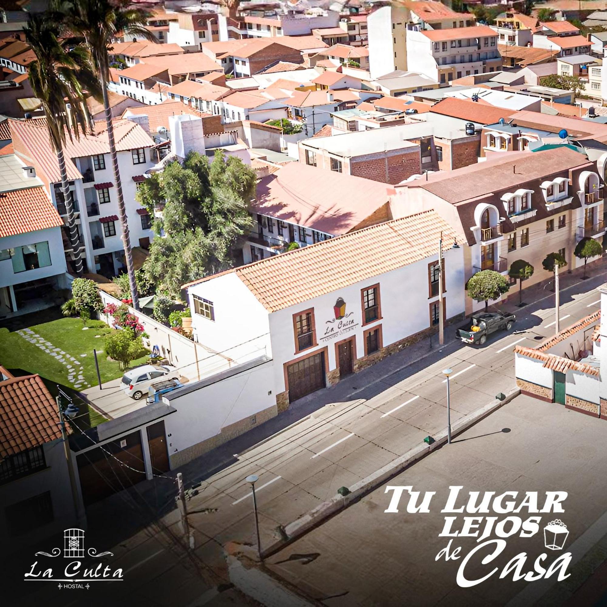 La Culta Centro Cultural Y Hostal Sucre Exterior photo
